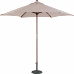 Beige Canvas Umbrella